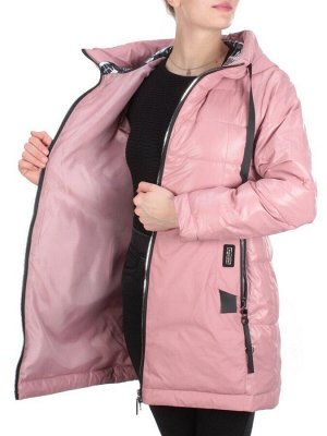 Z618-1 PINK Куртка демисезонная женская (100 гр. синтепон)