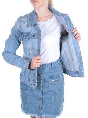 1722 Куртка джинсовая женская YAO YIN JEANS