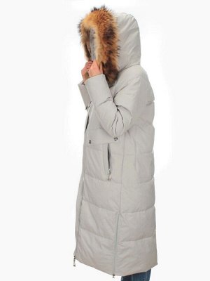 H23-631 LT. GRAY Пальто зимнее женское (200 гр. тинсулейт)