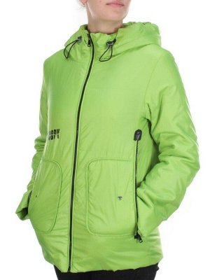 007 LIGHT GREEN Куртка демисезонная женская (100 гр. синтепон)