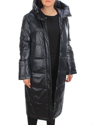 S21010 DARK BLUE Пальто зимнее женское облегченное SNOW CLARITY