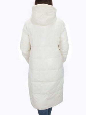 126 WHITE Пальто зимнее женское (200 гр. холлофайбер)