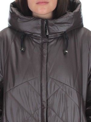 BM22868 DK.GRAY Куртка демисезонная женская (100 гр. синтепон)