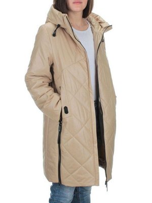 BM22868 BEIGE Куртка демисезонная женская (100 гр. синтепон)