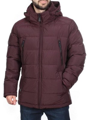 4707 BURGUNDY Куртка мужская зимняя ROMADA (200 гр. холлофайбер)