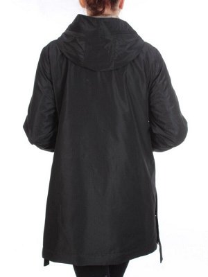 2192 BLACK Куртка демисезонная женская Parten (50 гр. синтепон)