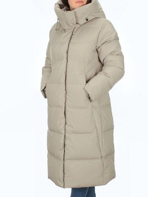 L-71 OLIVE Пальто зимнее женское Flance Rose (200 гр. холлофайбер)