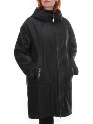 2122 BLACK Куртка демисезонная женская Parten (50 гр. синтепон)
