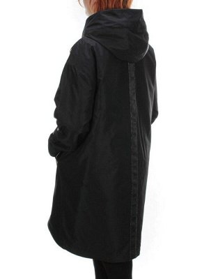 2122 BLACK Куртка демисезонная женская Parten (50 гр. синтепон)