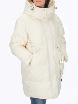 H23-680 MILK Куртка зимняя облегченная женская (150 гр. холлофайбер)