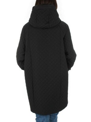 23-131 BLACK Куртка демисезонная женская (100 гр. синтепон)