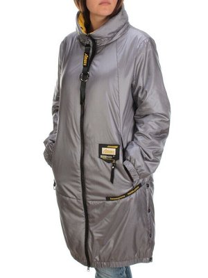 ZW-2157-C GRAY Куртка демисезонная женская (120 гр. синтепон)
