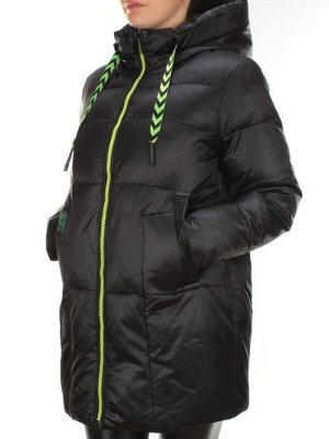 M2010 BLACK Пальто зимнее женское MARIA