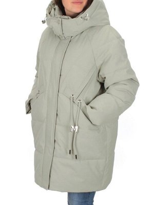 H23-680 OLIVE Куртка зимняя облегченная женская (150 гр. холлофайбер)