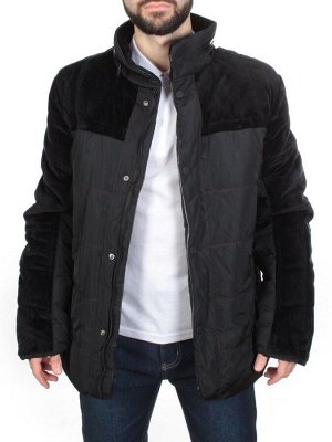 J8201B BLACK Куртка мужская зимняя NEW B BEK (150 гр. холлофайбер)