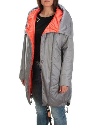 ZW-2182-C GRAY Куртка демисезонная женская (120 гр. синтепон)