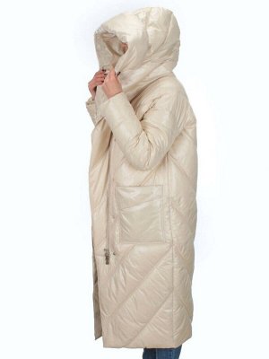 21-381 LT. BEIGE Пальто зимнее женское (200 гр. тинсулейт)