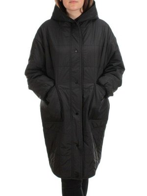 22332 BLACK Куртка демисезонная женская (50 гр. синтепон)