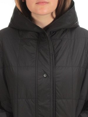 22332 BLACK Куртка демисезонная женская (50 гр. синтепон)