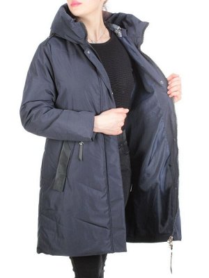 Z619-1 DARK BLUE Куртка демисезонная женская (100 гр. синтепон)