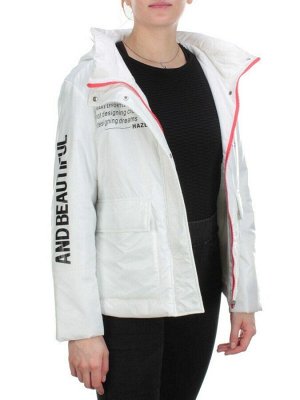 005 WHITE Куртка демисезонная женская (100 гр. синтепон)