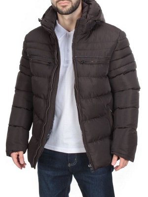 J8250 DK.COFFEE Куртка мужская зимняя NEW B BEK (150 гр. холлофайбер)