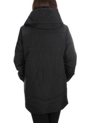 22222 BLACK Куртка демисезонная женская (80 гр. синтепон)