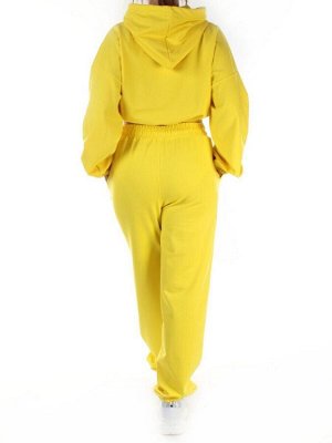 Y303 YELLOW Спортивный костюм женский (100% хлопок)