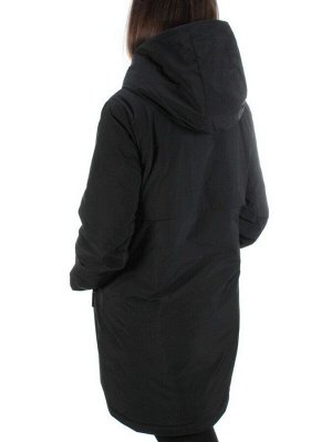 22223 BLACK Куртка демисезонная женская (120 гр. синтепон)