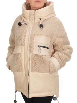 M-2183 MILK Куртка зимняя женская MEAJIATEER (200 гр. био-пух)