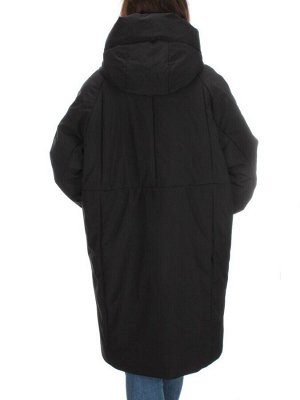 M-9097 BLACK Пальто зимнее женское CORUSKY  (верблюжья шерсть)