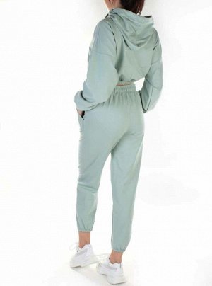 303-1 MENTHOL Спортивный костюм женский (100% хлопок)