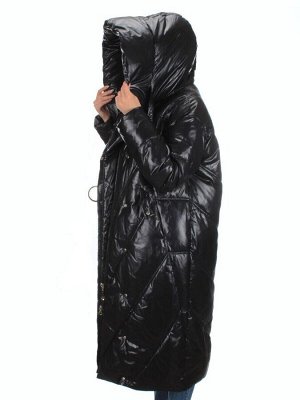 22-203 BLACK Пальто зимнее женское (200 гр. тинсулейт)