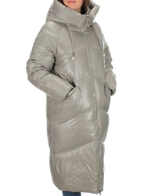 S8086 OLIVE Пальто зимнее женское (200 гр. тинсулейт)