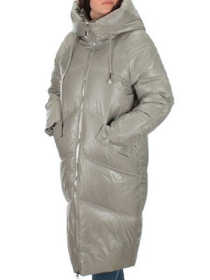 S8086 OLIVE Пальто зимнее женское (200 гр. тинсулейт)