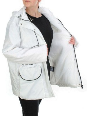 10 WHITE Куртка демисезонная женская (100 гр. синтепон)