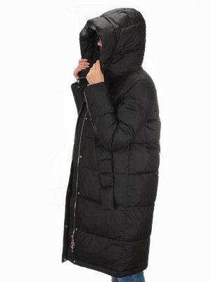 3101 BLACK Пальто зимнее женское (200 гр. тинсулейт)