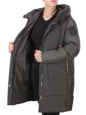 8966 SWAMP  Пальто зимнее женское CLOUD LAG CAT  (200 гр. холлофайбер)
