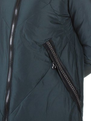 018 GREY/GREEN Куртка зимняя женская Snow Grace