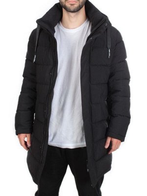 4008 BLACK Куртка мужская зимняя ROMADA (200 гр. холлофайбер)