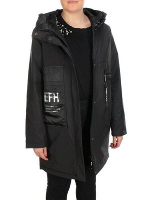 BM-07 BLACK Куртка демисезонная женская (100 гр. синтепон)