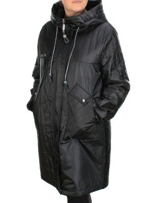 BM-01 BLACK Куртка демисезонная женская АЛИСА (100 гр. синтепон)