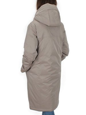 2392 GRAY Пальто зимнее женское (200 гр. холлофайбер)