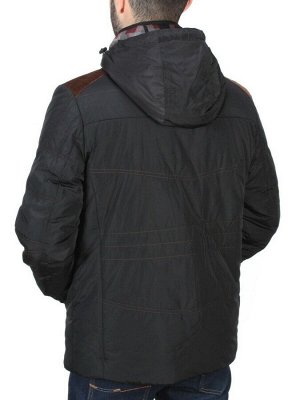 J8270 BLACK Куртка мужская зимняя NEW B BEK (150 гр. холлофайбер)