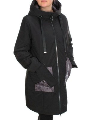 BM-12 BLACK Куртка демисезонная женская АЛИСА (100 гр. синтепон)