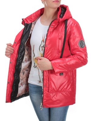 8251 RED Куртка демисезонная женская BAOFANI (100 гр. синтепон)