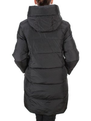 8966 BLACK  Пальто зимнее женское CLOUD LAG CAT  (200 гр. холлофайбер)