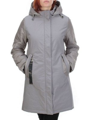 6029 GRAY Куртка демисезонная женская DATURA (100 гр. синтепон)