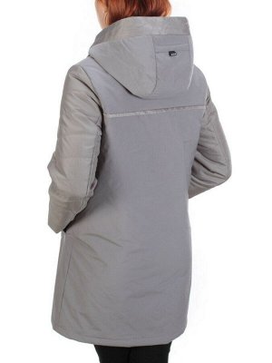 6029 GRAY Куртка демисезонная женская DATURA (100 гр. синтепон)