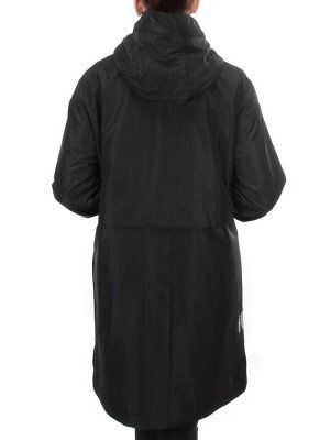 2190 BLACK Куртка демисезонная женская Parten (50 гр. синтепон)
